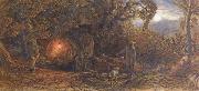 Samuel Palmer A Wagoner Returning Home oil painting reproduction